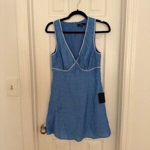 Blue Lulus dress, never won, tags on, Size S